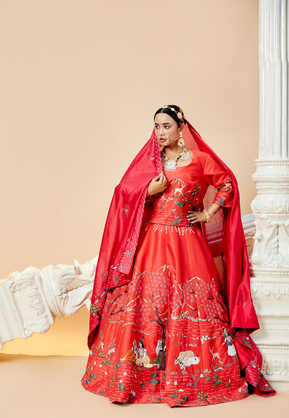 Rajrani Vannvas Lehenga